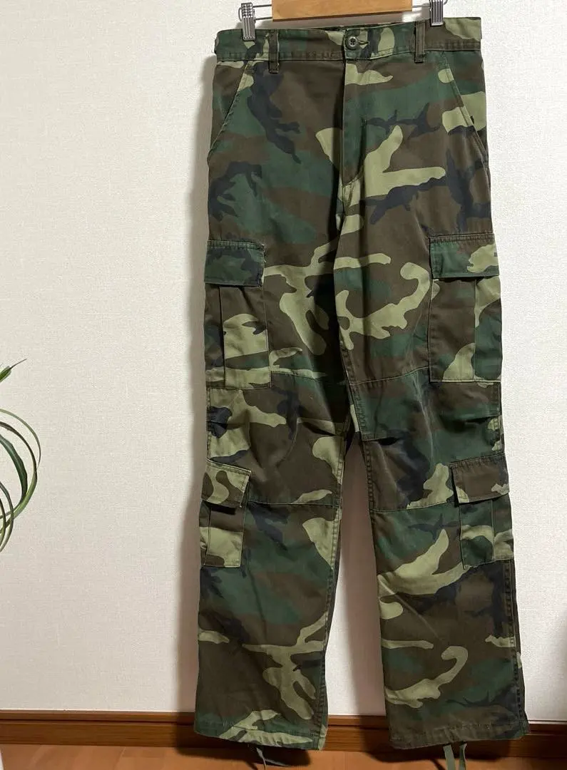 Thumbnail of [US ARMY] US Military Surplus Authentic Woodland Camo Military Pants Camouflage Pattern