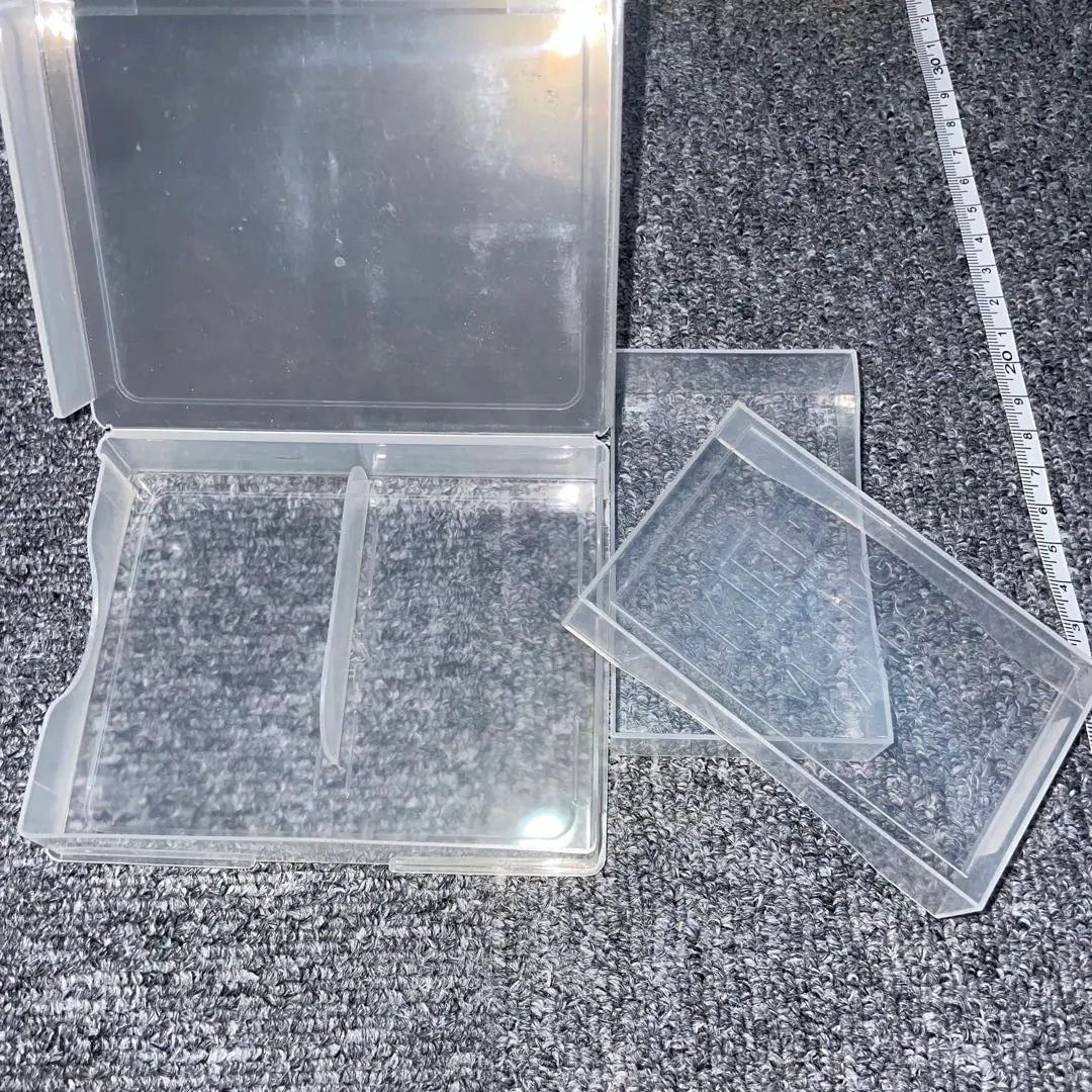 Thumbnail of Card holder, transparent plastic, storage