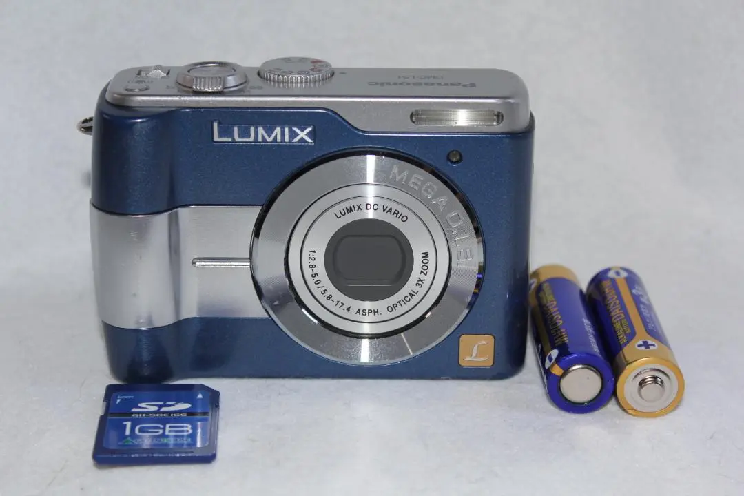 【動作確認済】Panasonic DMC-LS1単三電池　SDカード付き CCD 2025年最新】panasonic デジカメ dmc-ls1の人気アイテム - メルカリ