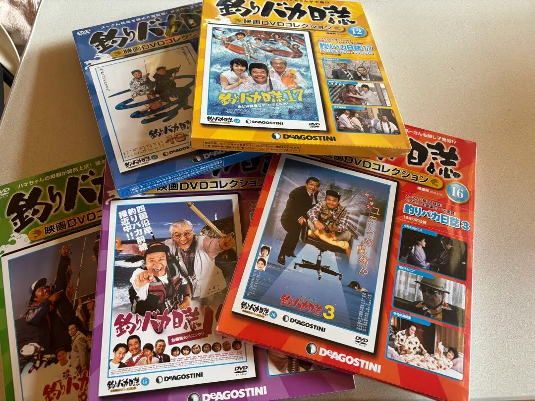 釣りバカ日誌 DeAGOSTINI 映画DVDコレクション 【全22巻】 釣りバカ日誌 映画DVDコレクション 全22巻コンプリート