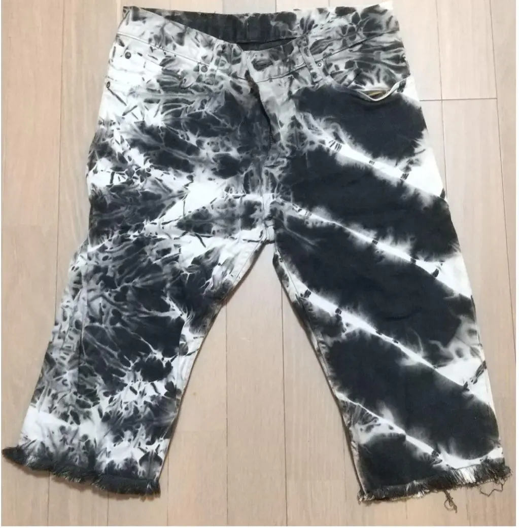 L.G.B. ルグランブルー 長渕着 タイダイ デニム 加工 パンツ