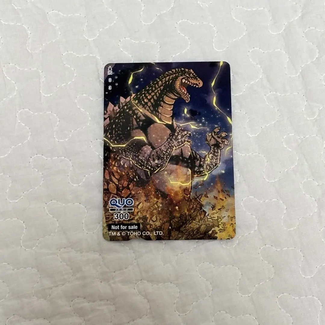 ゴジラVSエヴァンゲリオン　非売品アクリルスタンド　QUOカード(使用済み) 2025年最新】ゴジラQUOカードの人気アイテム - メルカリ