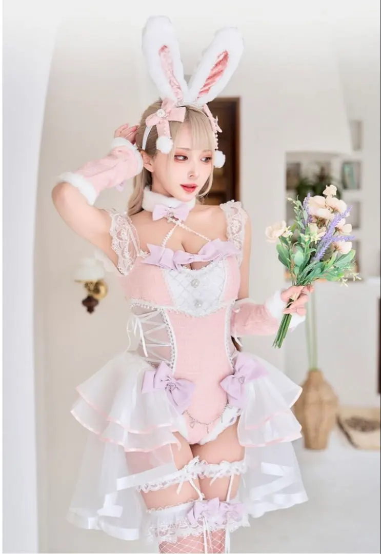 Thumbnail of Verture Tweed Bunny: Halloween Cosplay 8-Piece Set