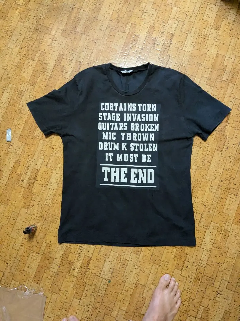 ディオールオム　05AW THE END Tシャツ　XSS Dior HOMME(ディオールオム) / THE END/05AW/エディスリマン期/T