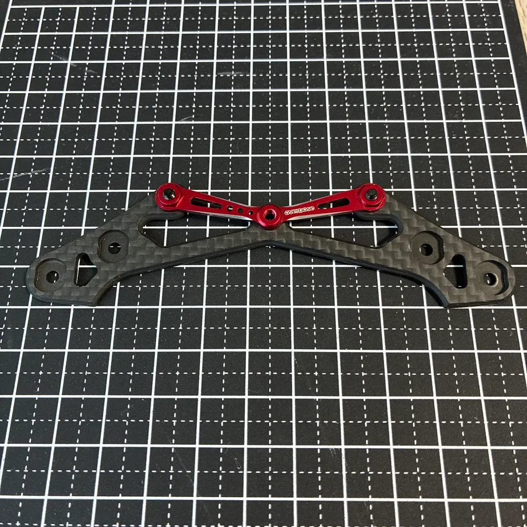 TCバンパーブラック　オーバードーズ アルミバンパー (For OD / ブラック) [(有)ウエルド]