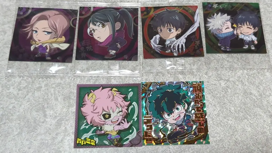 Thumbnail of Jujutsu Kaisen & My Hero Academia Sticker Set - 6 Stickers