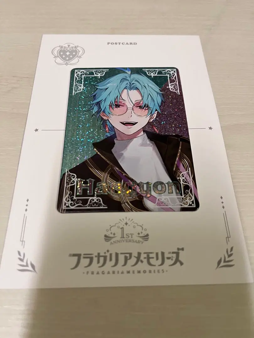 フラガリアメモリーズ 1周年 特典 キラキラカード ハンギョン サンリオ フラガリアメモリーズ キラキラカード ノベルティ 限定