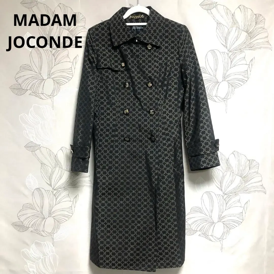 MADAM JOCONDE マダムジョコンダ コート 黒 トレンチ 秋 冬 春 50581037900H