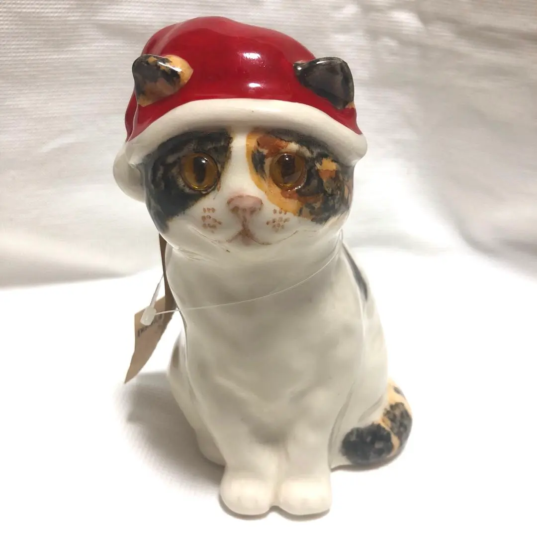 ケンジントンキャット　高さ21㎝の銀の猫ペンダント付けた可愛い￼猫ちゃん！ ケンジントンキャット 高さ21㎝の銀の猫ペンダント付けた可愛い