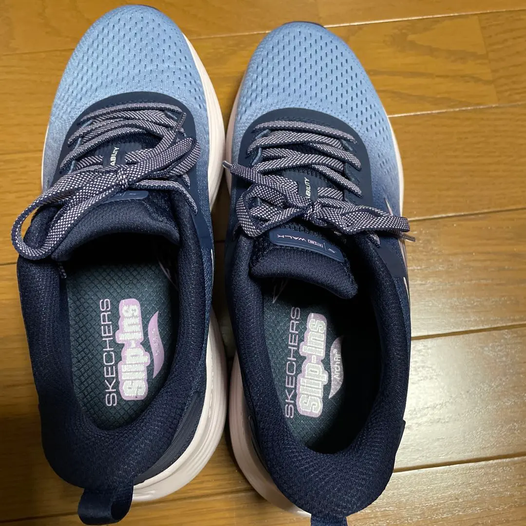 SKECHERS Slip-Ins 海軍藍色運動鞋 的縮圖