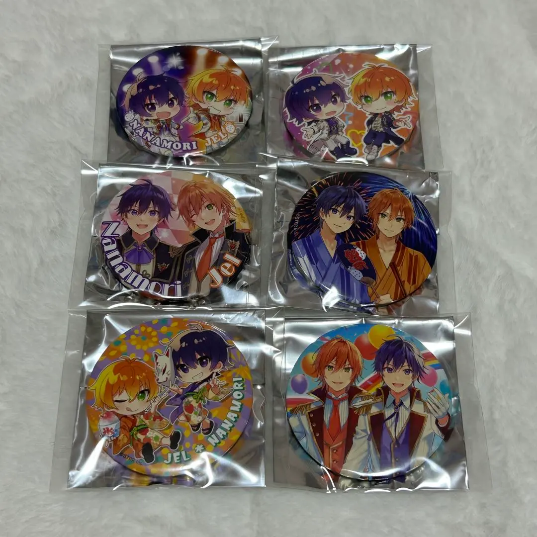 Thumbnail of Individual sale possible: STPR NanaJel Can Badges, Set of 6