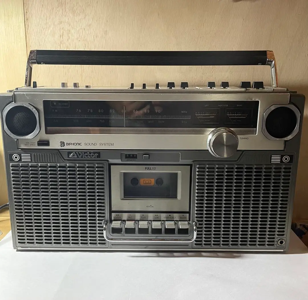 Victor BIPHONIC SOUND SYSTEM ラジカセRC-828 貴重VICTOR RC-828 BIPHONIC SOUND SYSTEM