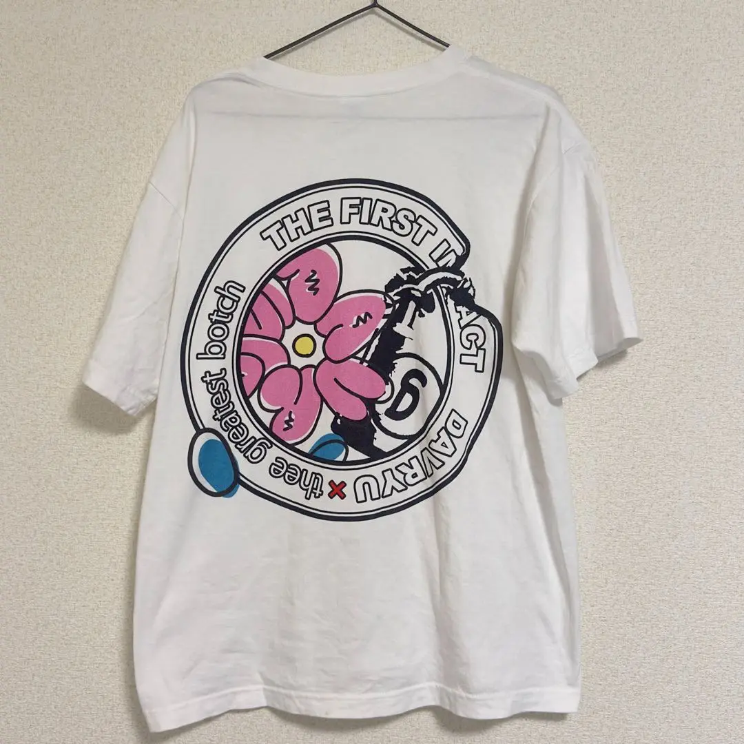DAVRYU Tシャツ　Mサイズ オーバーサイズ（ヘビーウェイト）T シャツ（Black）|Sunspel