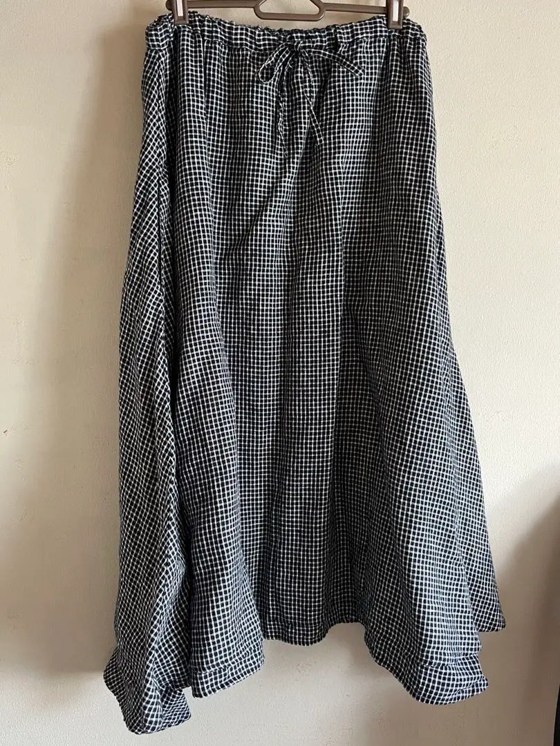 【美品】fog linen work ブラックロングスカート 2025年最新】fog linen work レディース ロングスカートの人気