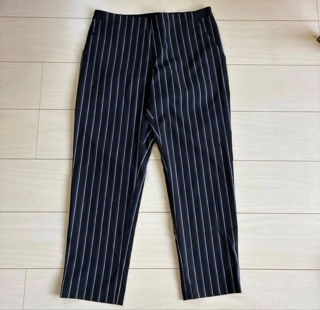 Thumbnail of Uniqlo Smart Ankle Pants - Black Stripe - Slacks