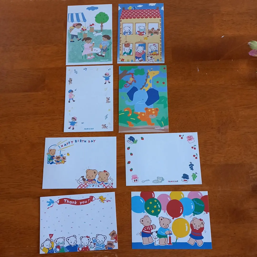 Thumbnail of 8 familiar postcards