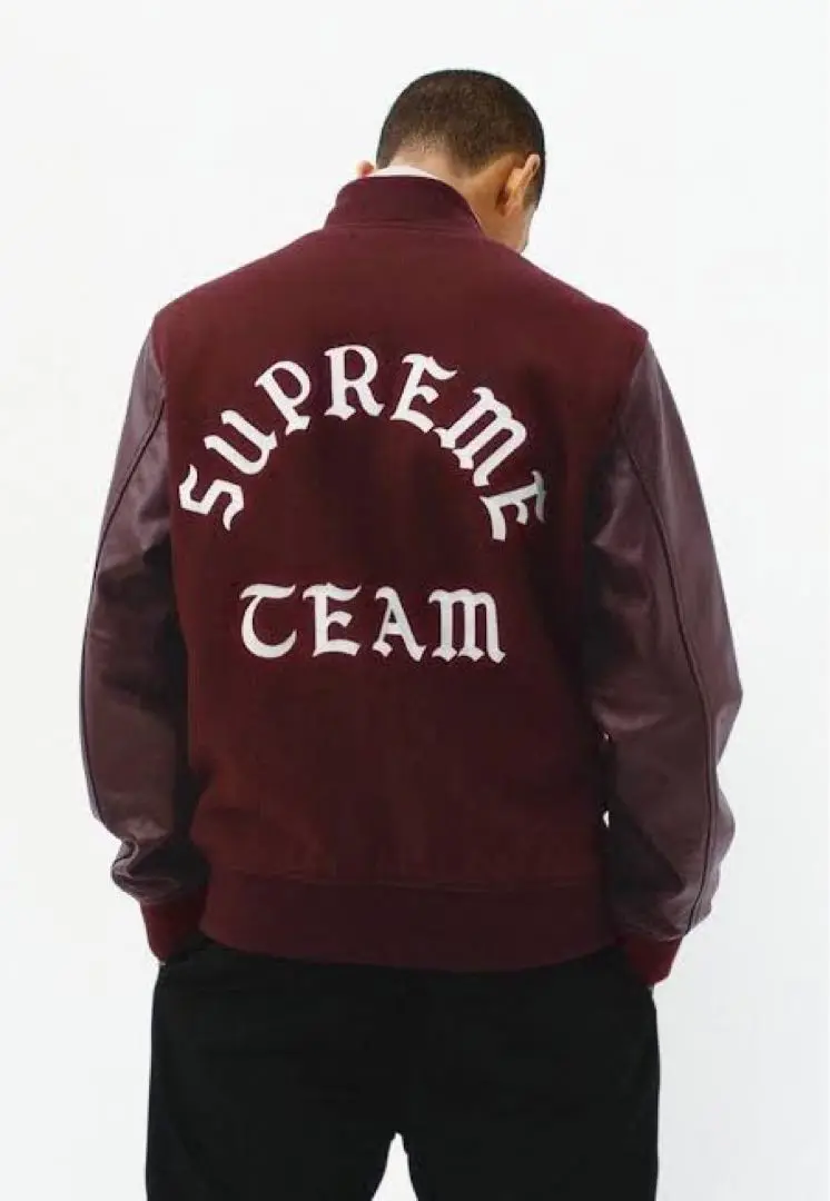 2025年最新】supreme team varsity jacketの人気アイテム - メルカリ