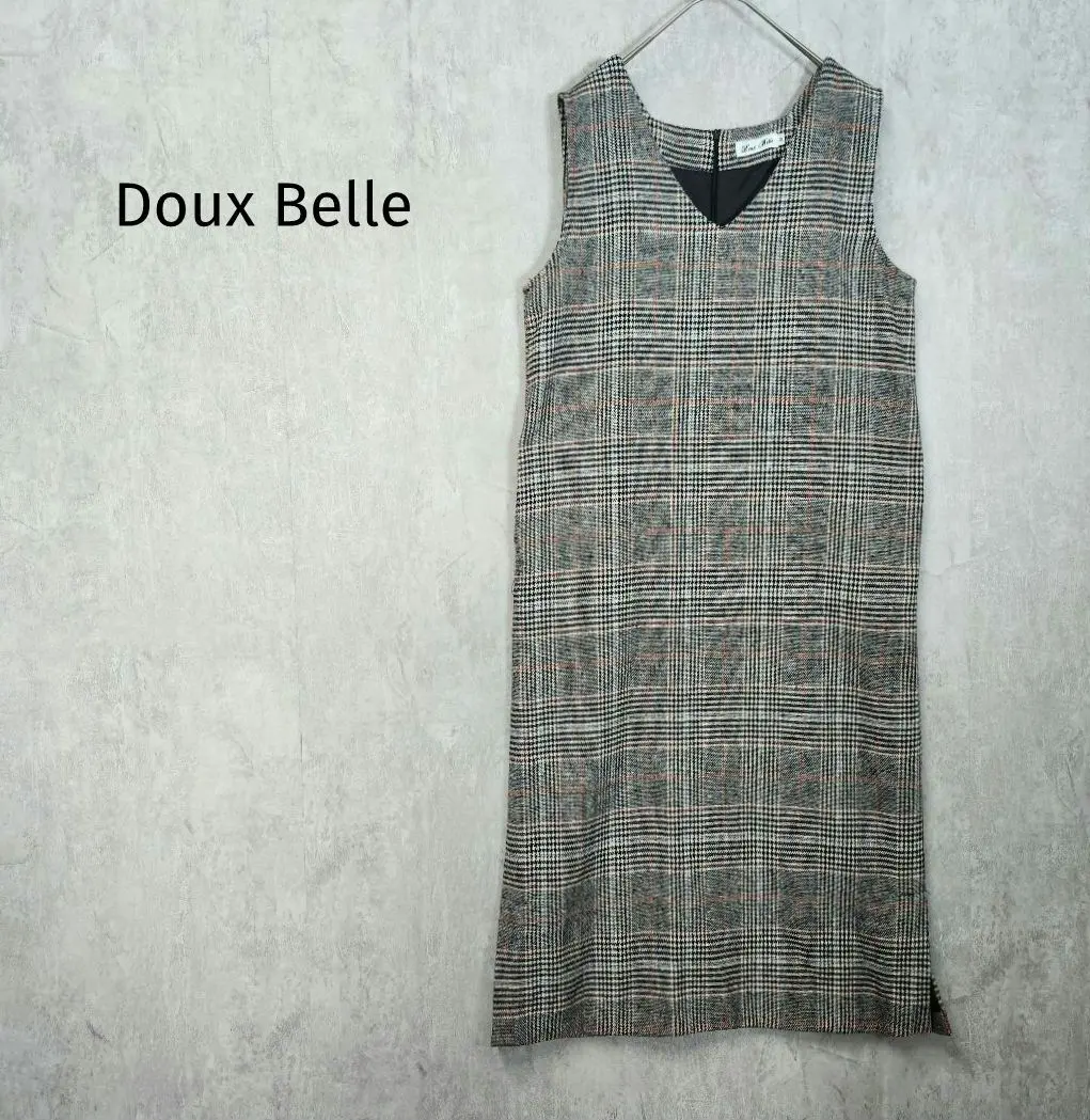 Thumbnail of Doublure 【M】 Sleeveless Dress Glen Check a5840