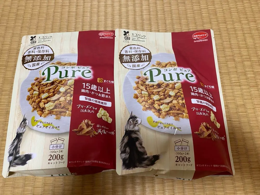 コンボ　ピュア　15歳　43袋 combo_pure_cat_dry12_400.png
