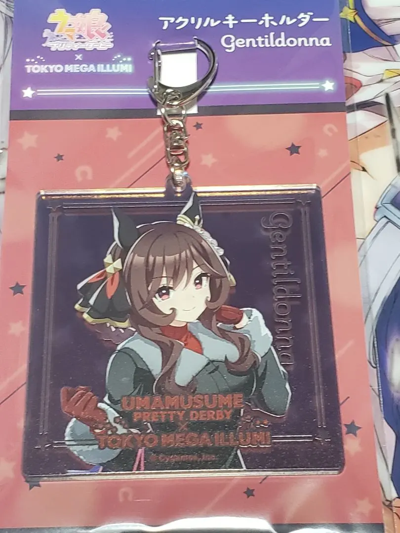 ウマ娘 メガイルミ アクリルキーホルダー 7種セット ジェルティルドンナ ウマ娘 メガイルミ アクリルキーホルダー 7種セット ジェル