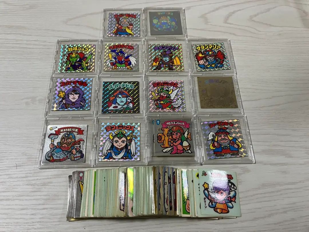 ビニコ版　旧　ビックリマン　1弾　スーパーゼウス　ビニールコート　初期版 Amazon.co.jp: 良～美品ビニコ旧ビックリマン1弾チョコ版