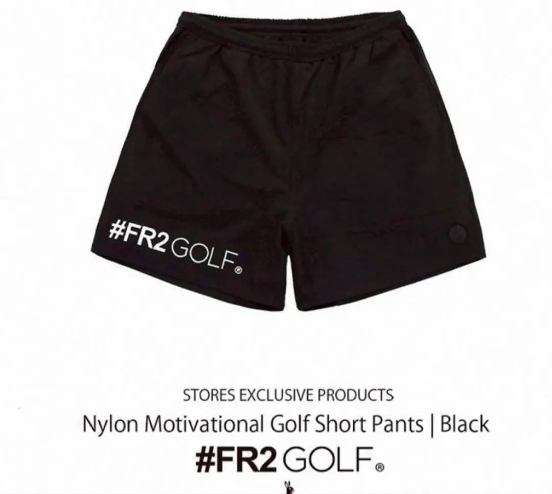 FR2 GOLF ナイロン ショートパンツ ブラック Lサイズ ハーフパンツ 2025年最新】fr2ゴルフ ハーフパンツの人気アイテム - メルカリ