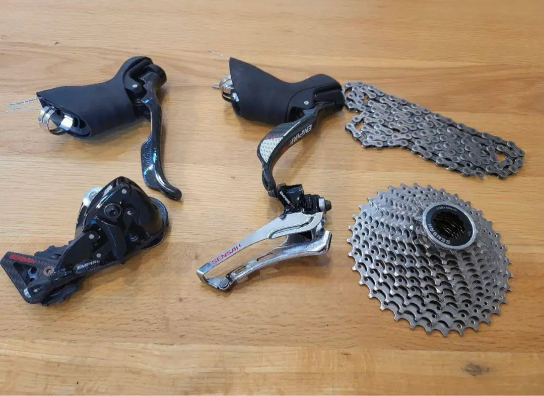 ❗️即購入OK❗️安値❗️SENSAH EMPIRE PRO自転車　コンポーネントのみ 注目の新入荷】12速コンポが他社の半額以下で手に入ります！転倒