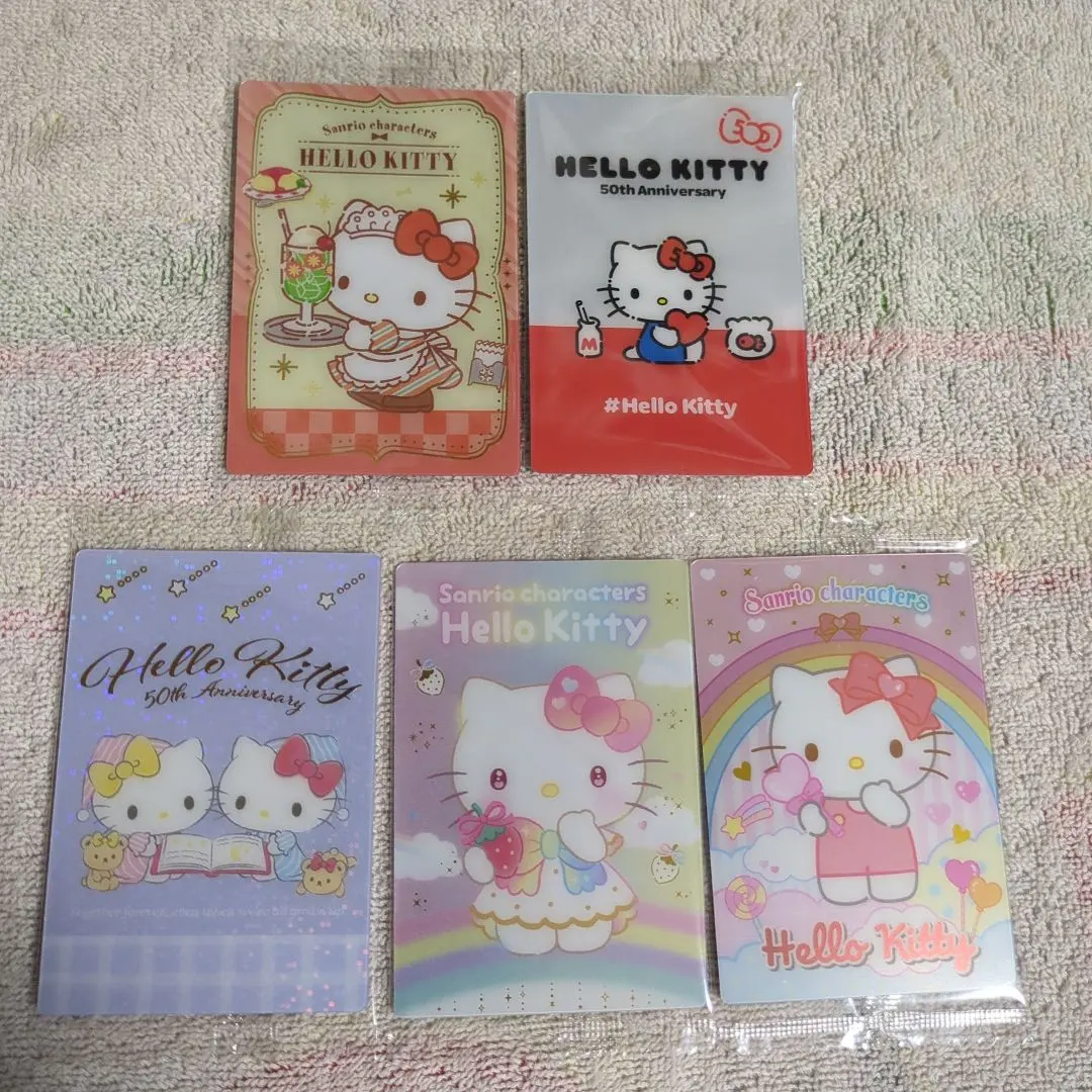 Thumbnail of Anonymous Delivery / New, Unopened Sanrio Wafer Cards - Hello Kitty - 5 Cards (Includes Rares)