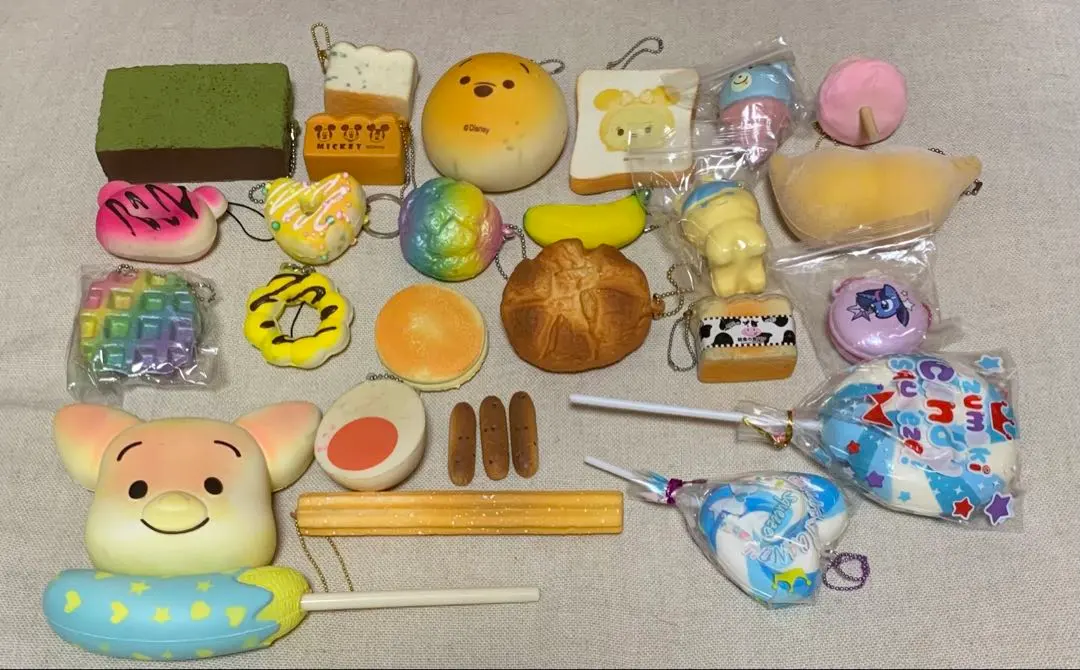 擠壓麵包 蛋糕 甜甜圈 糖果 迪士尼 28件套 的縮圖