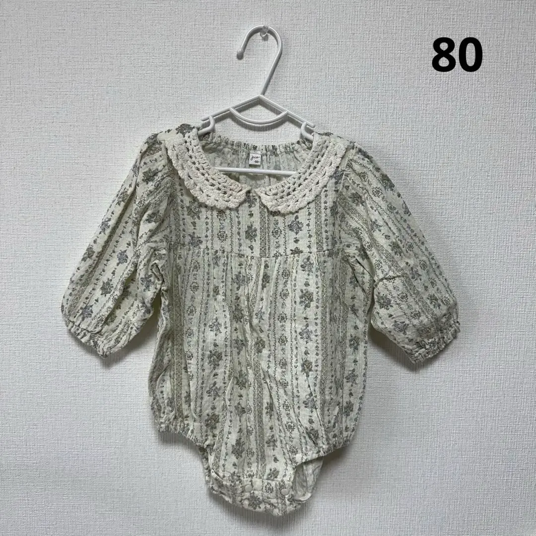 Thumbnail of 【Excellent Condition】Shimamura juo Floral Rompers 80 size