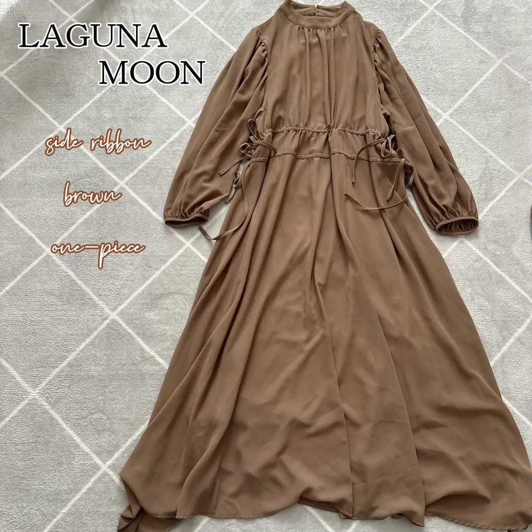 Thumbnail of 【Excellent Condition】LAGUNAMOON Side Ribbon Flare Dress
