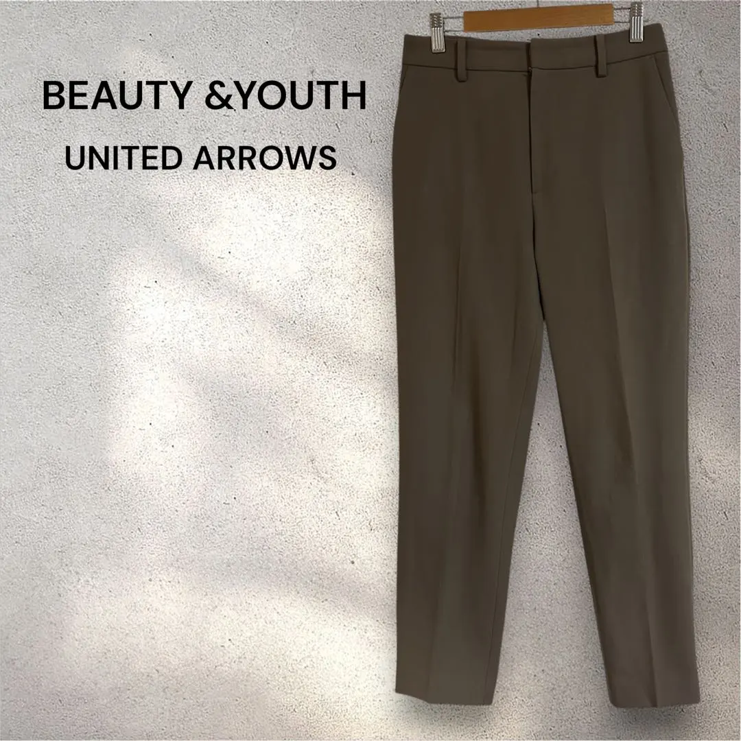Thumbnail of BEAUTY & YOUTH Slacks, Size M, Beige, Tapered Pants