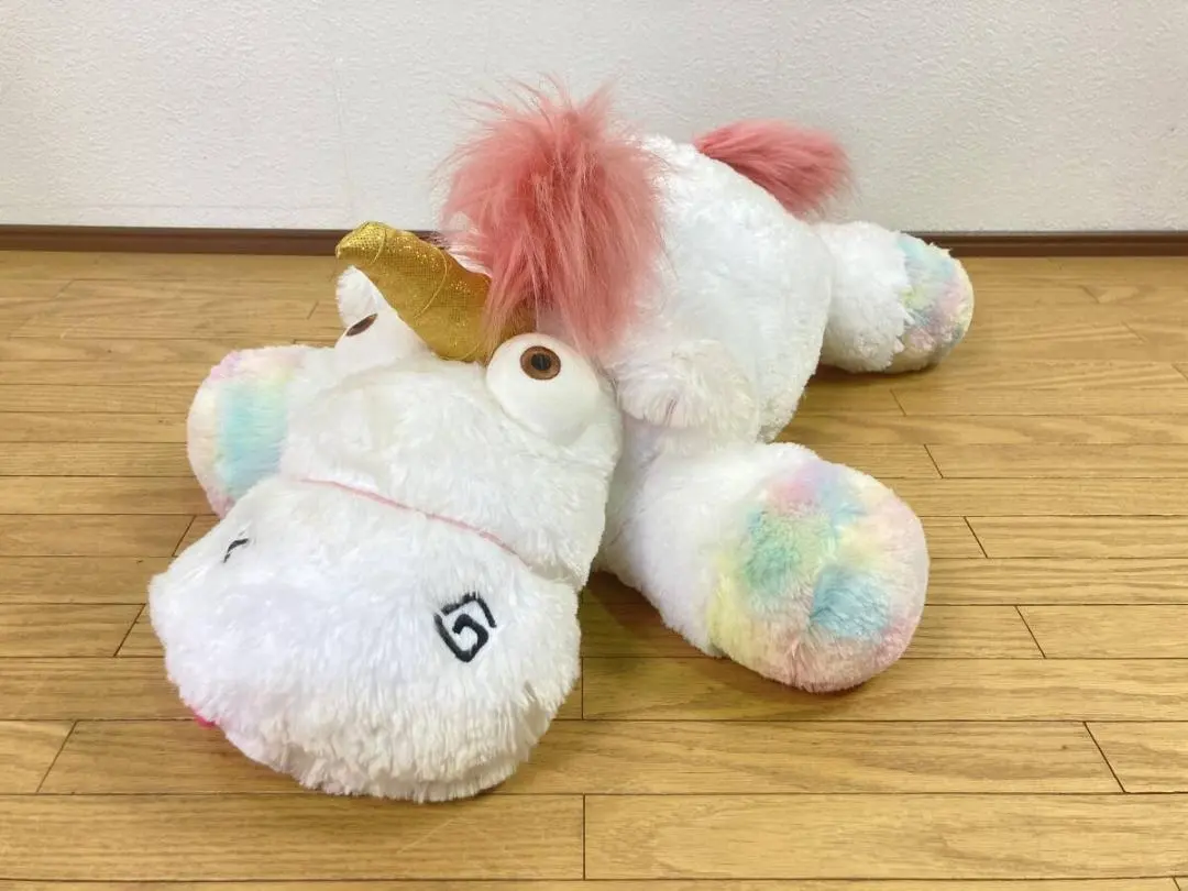 Thumbnail of Extra Large USJ Universal Studios Unicorn Fluffy Plush Toy