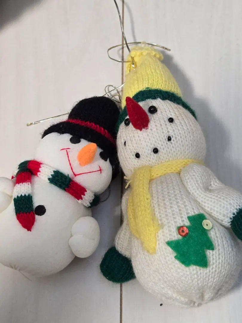 Thumbnail of Snowman plush toys, decorations, Christmas, bulk sale