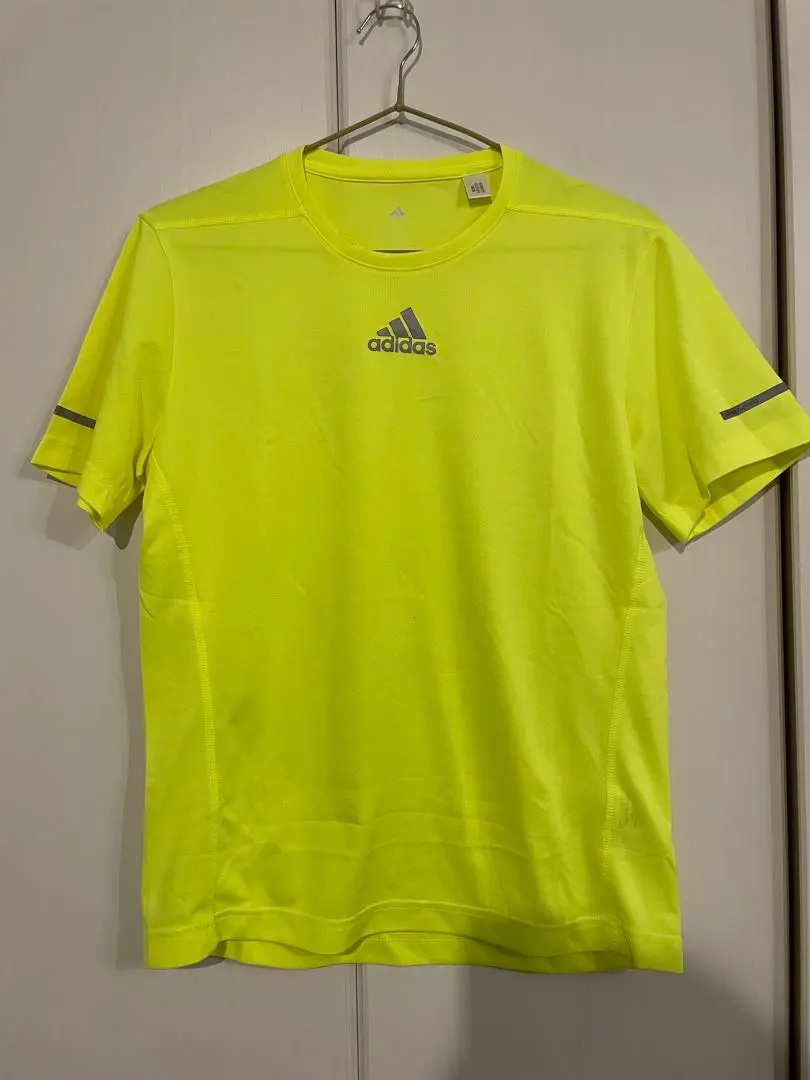 Thumbnail of Adidas Running T-shirt Climalite Fluorescent Yellow Reflective