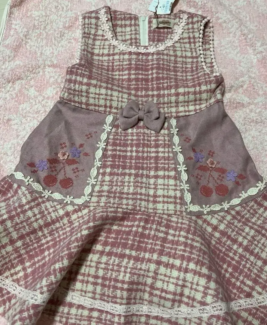 Thumbnail of Souris♡Check Skirt 100cm