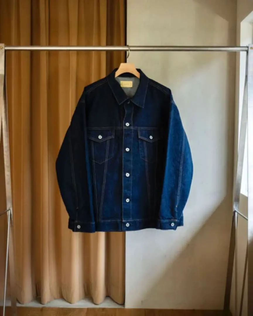 【美品】cantate WWIIT-BackJacketTバックデニムジャケット WW II T-Back Jacket | cliché