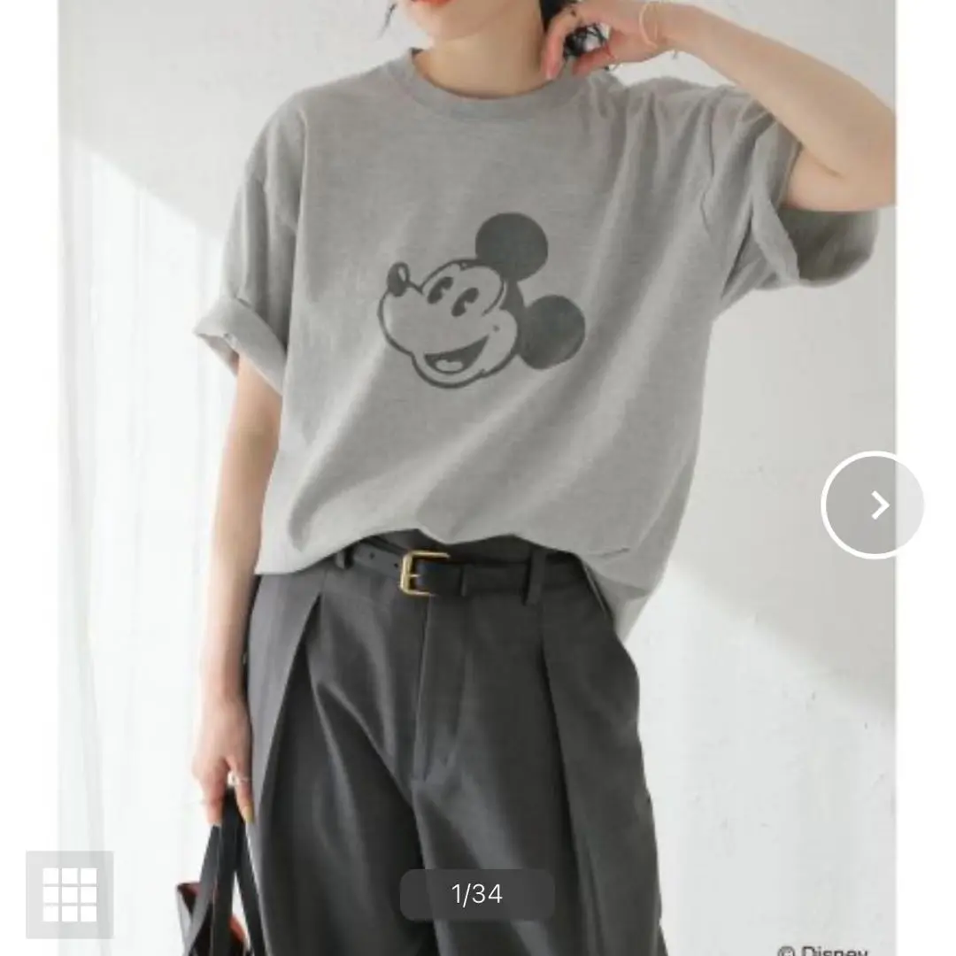7/6(日)まで　2025ジャーナルスタンダードレサージュ　ミッキー　Tシャツ 7/6(日)まで 2025ジャーナルスタンダードレサージュ ミッキー T