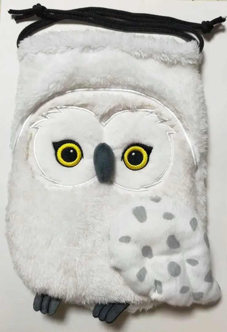 Thumbnail of Unused Harry Potter Hedwig White Owl Drawstring Pouch Bag