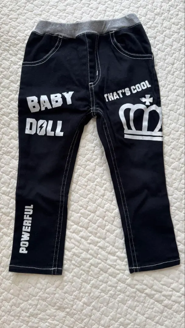 Thumbnail of BABYDOLL Baby Doll Black Bottoms 100cm