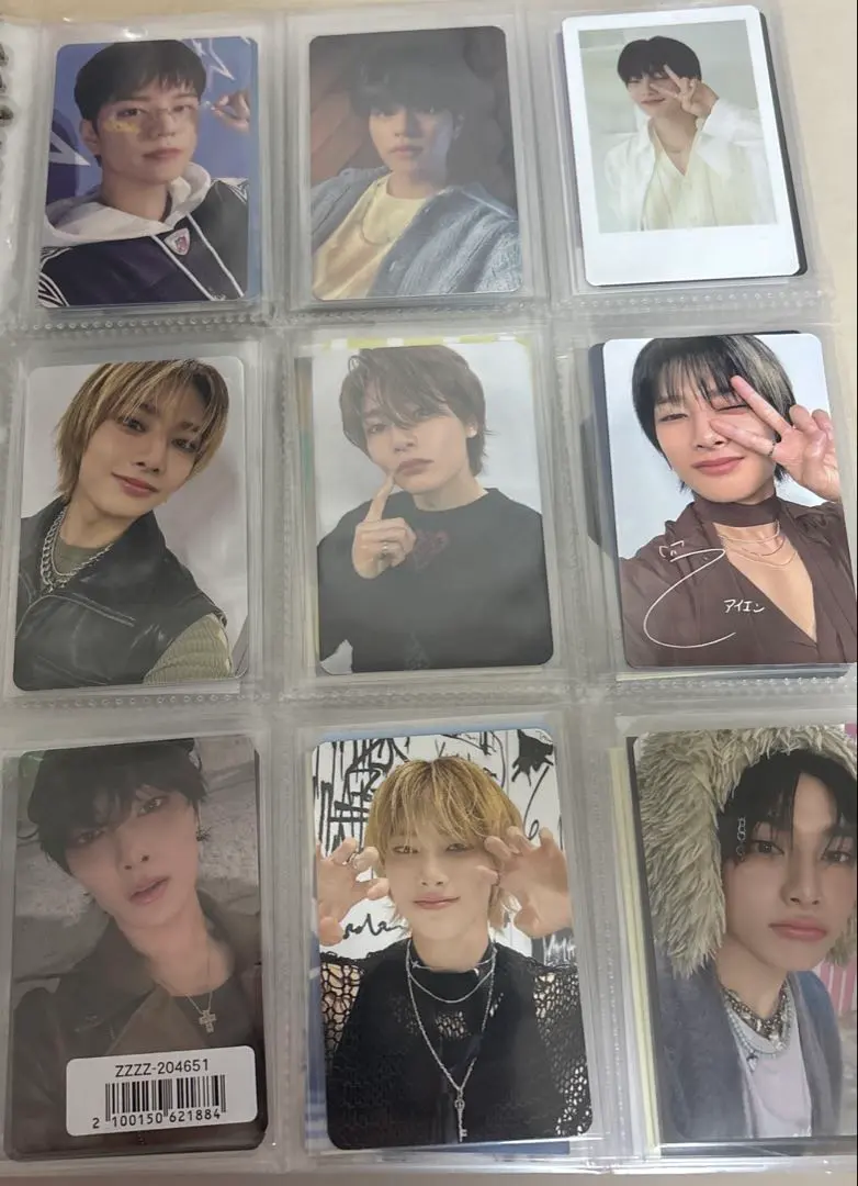 Thumbnail of K-POP Talent Card Set of 9: Seungmin, I.N, Stray Kids