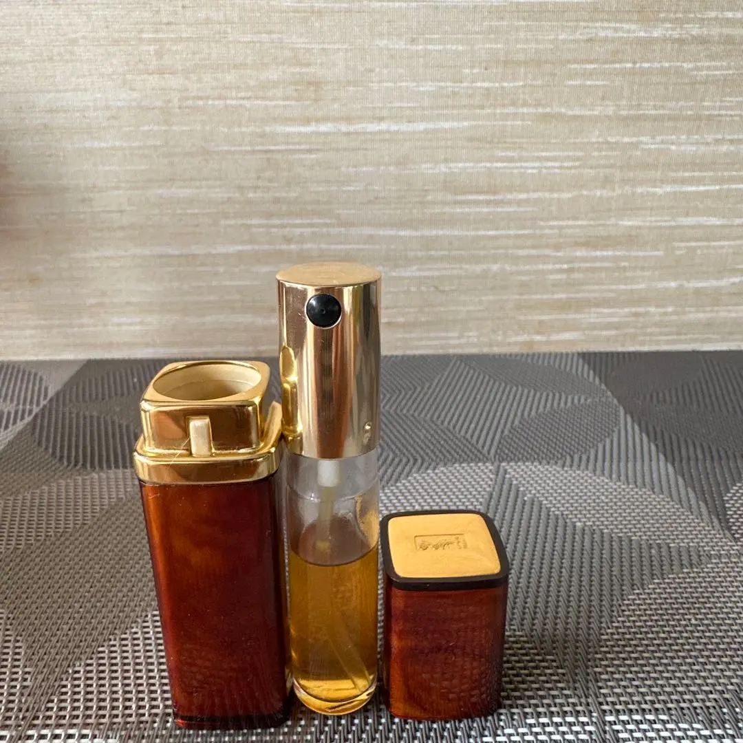 【新品未使用品】　HERMES エトゥープ　アトマイザー　付属一式 HERMES エルメス アトマイザー レフィラブル 香水ケース
