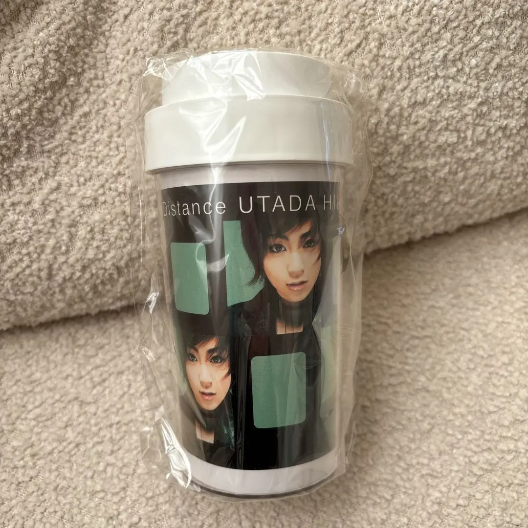 宇多田ヒカル　サーモタンブラー 宇多田ヒカル 非売品「あなた」タンブラー レッド の通販 by