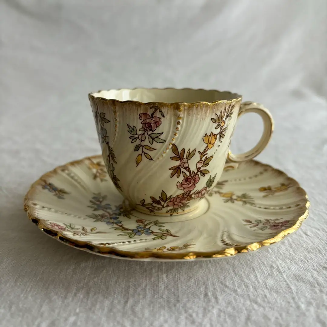 U&C Sarreguemines【Louis XV】ルイ15世ガトープレート18cm_C