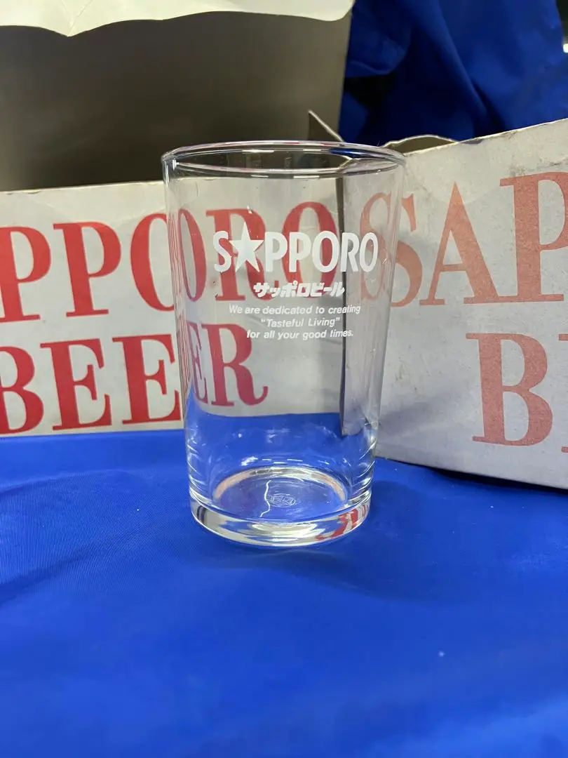 札幌啤酒玻璃杯 12個 的縮圖