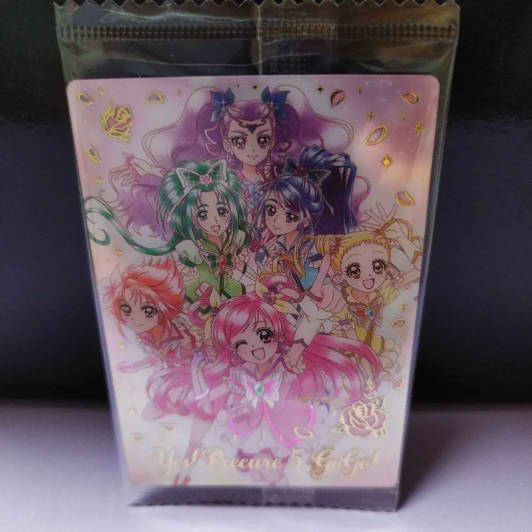Thumbnail of Precure Card Wafers Vol. 8 SSR No. 18 Yes! Precure 5 GoGo! 3