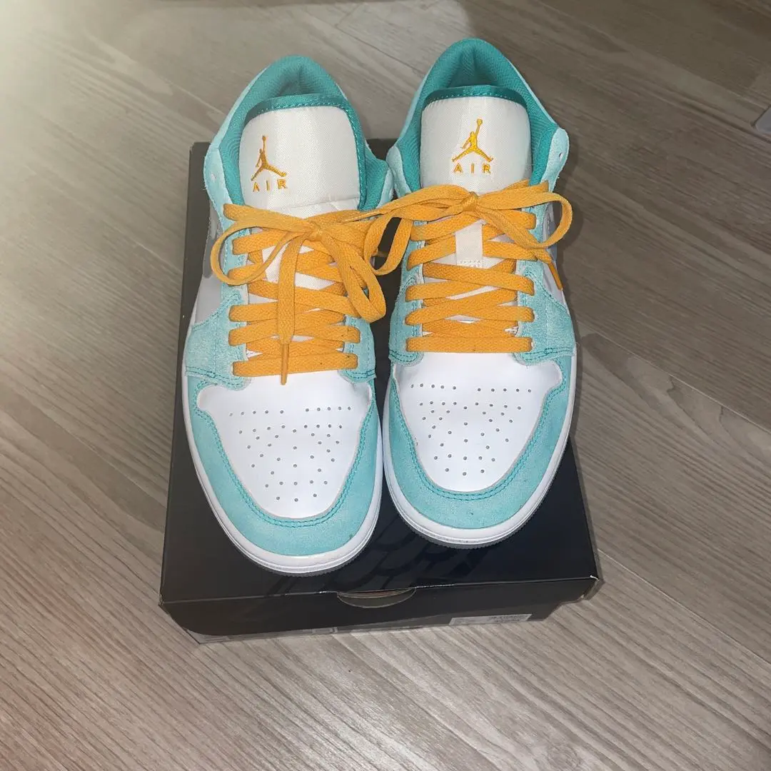 シューズ(男性用) NIKE AIR JORDAN 1 LOW NEW EMERALD 29cm 販売リンクあり】8/18発売 Nike Air Jordan 1 Low 