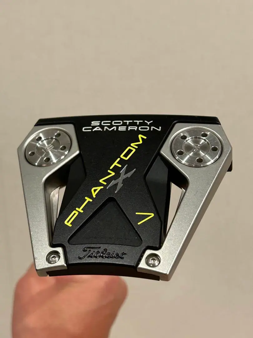 値下げ.超美品 スコッティキャメロン ファントムX5.5 34インチ レフティー 22 ファントム X 5.5 パター(パター（単品）)|ファントム X