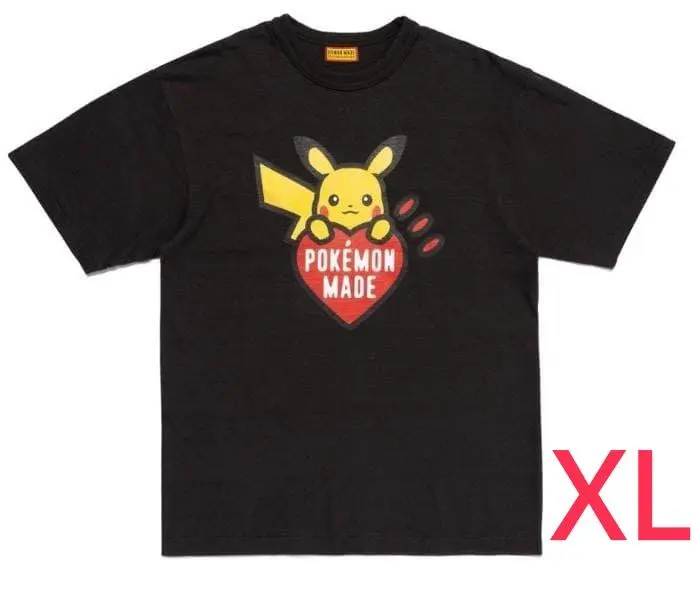 HUMAN MADE 線上限定寶可夢皮卡丘 T恤 XL 的縮圖