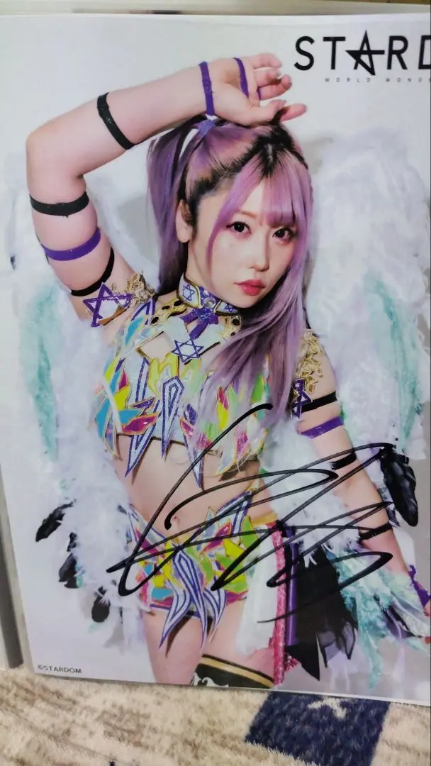 5枚　A4ポートレート　STARDOM　中野たむ　管理番号F06 Amazon.co.jp: スターダム 会場限定 中野たむ ポートレート 直筆